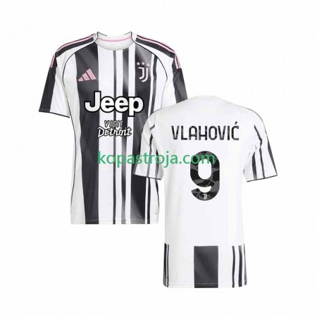 Billiga Fotbollströjor Juventus Vlahovic 9 Hemma tröja 2025/26 Kortärmad